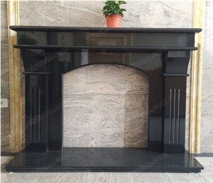 Shanxi Black Granite Polished Firepalce Surroundings Shanxi Black Granite Polished Firepalce Surroundings