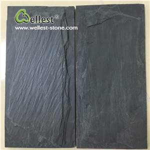 Black Slate Mushroom Stone Wall Decorative Cladding Stone