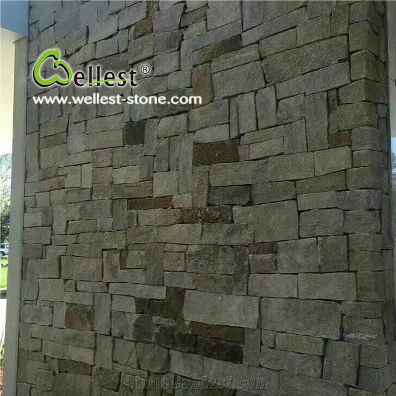 China Factory High Quality Good Price Slate Cultured Stone Panels for Decoration