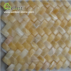Factory Customized Different Shape Onyx Mosaic for Wall