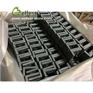 G603 Granite Mushroomed Cladding Stone, Chinese Light Grey Granite Mushroom Corner Stone,China Crystal Grey Granite Mushroomed Wall Stone, Corner Stone
