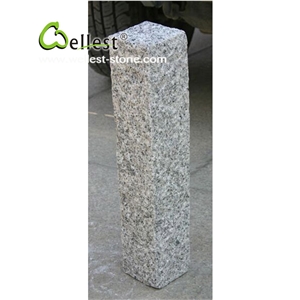 G603 Granite Natural Split Kerbstone, China Light Grey Granite Kerbs for Outside Road Stone