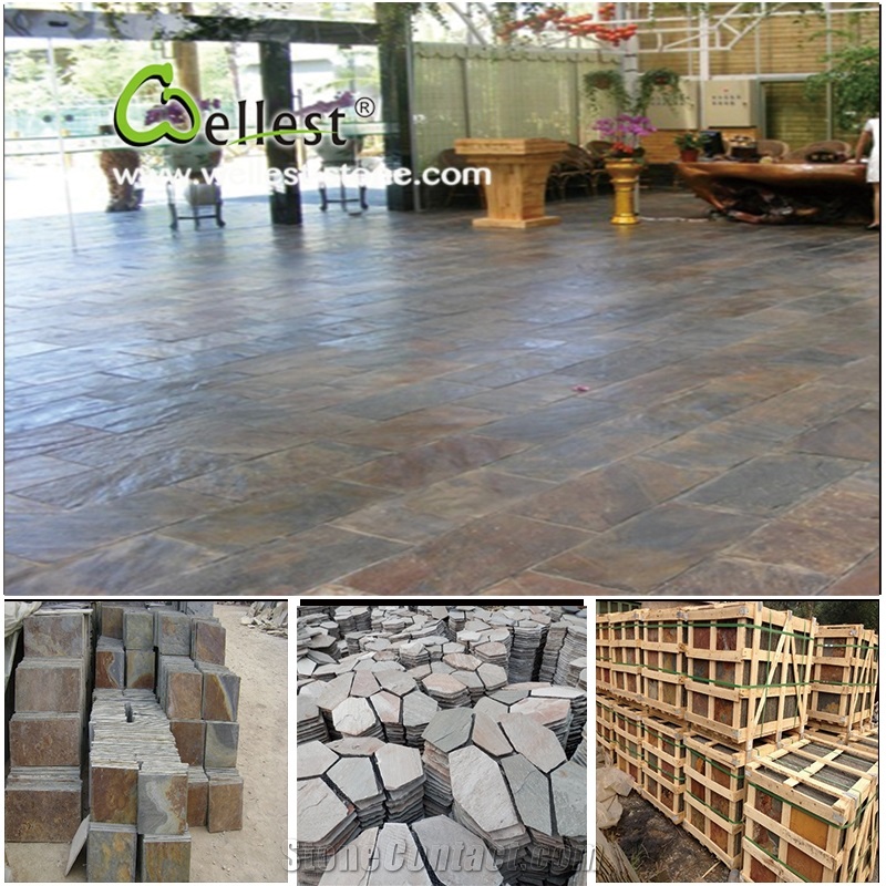 Grey Slate Tiles & Slabs, Flooring Tiles, Covering Tiles
