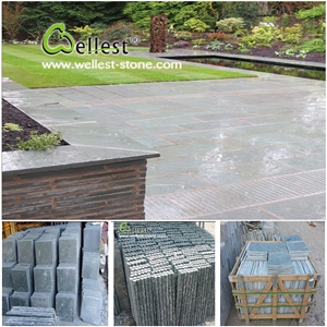 Hebei Green Slate Tiles & Slabs, Floor Covering Tiles, Walling Tiles