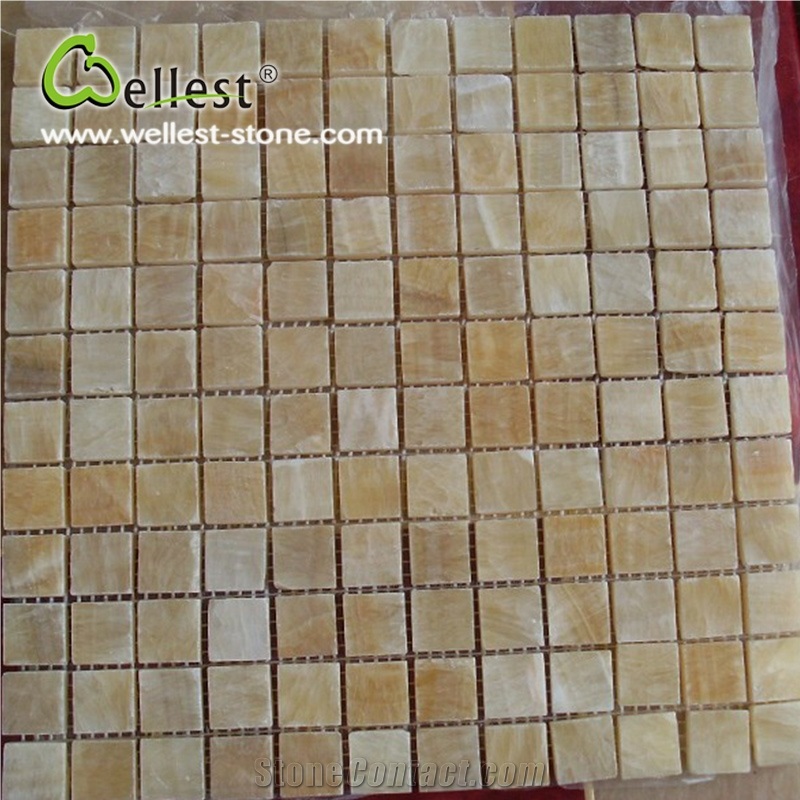 High-End Beautiful Onyx Mosaic for Hotel Project