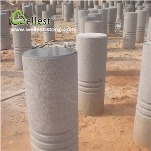 High Quality Best Price China Granite Parking Stone, Street Barriers for Stopping Car