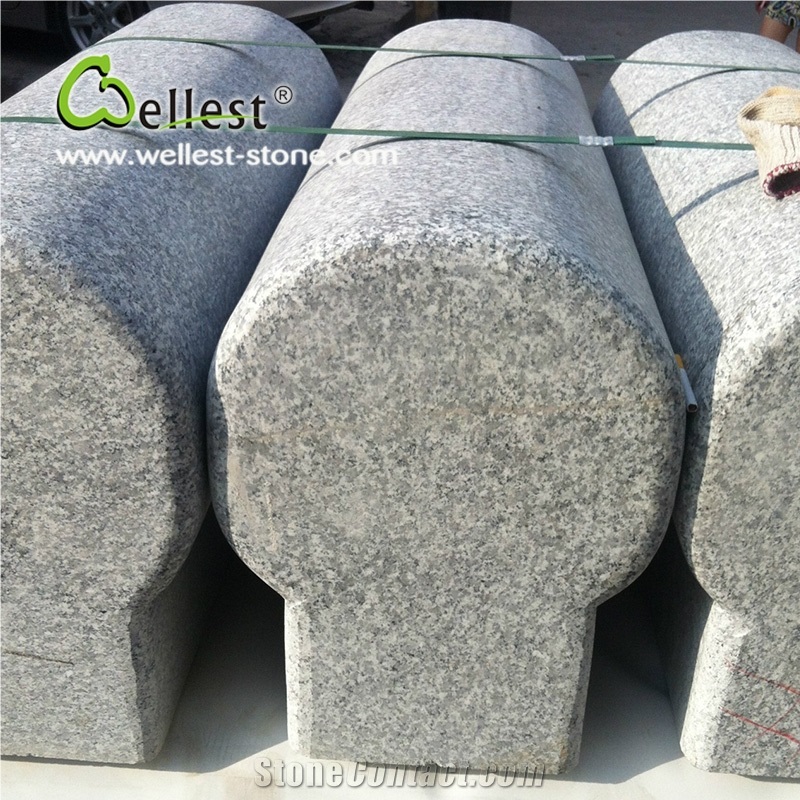 High Quality Best Price China Granite Parking Stone, Street Barriers for Stopping Car