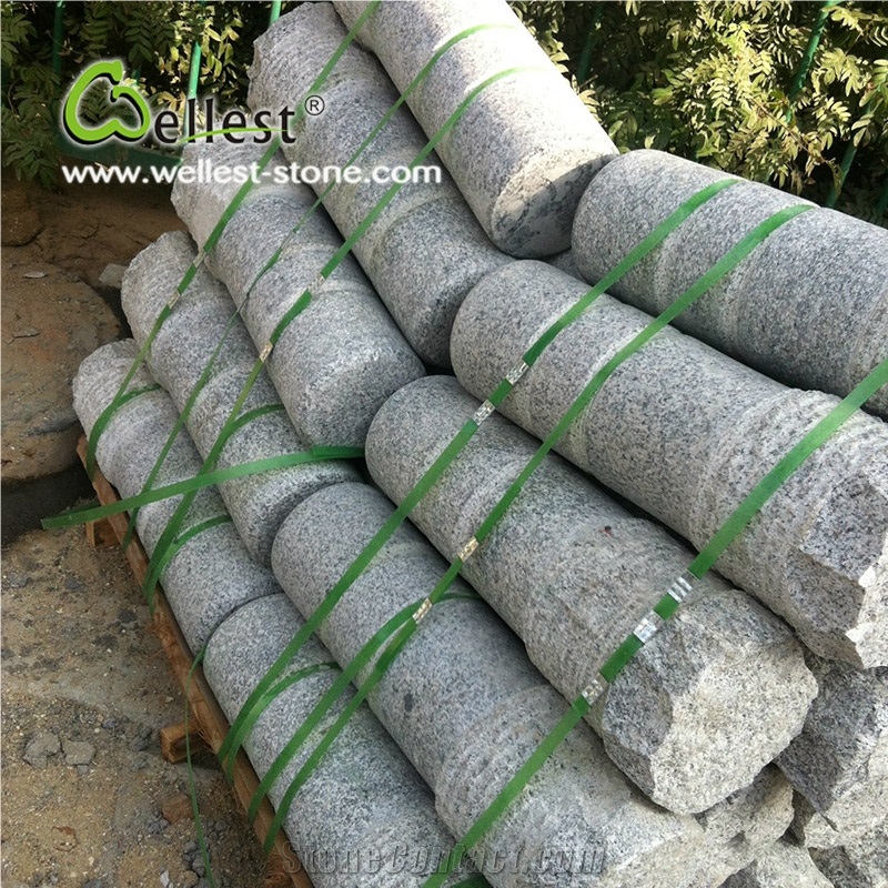 High Quality Best Price China Granite Parking Stone, Street Barriers for Stopping Car