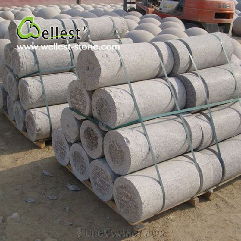 High Quality Best Price China Granite Parking Stone, Street Barriers for Stopping Car