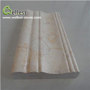 High Quality Polished M852 Giallo Atlantide Marble Mouldings