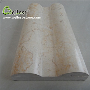 High Quality Polished M852 Giallo Atlantide Marble Mouldings
