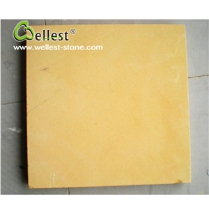Honed Finished Yellow Sandstone Swimming Pool Copings Pavers
