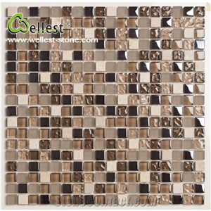 Hot Selling Best Price Marble and Glass Mosaic for Wall Decoration
