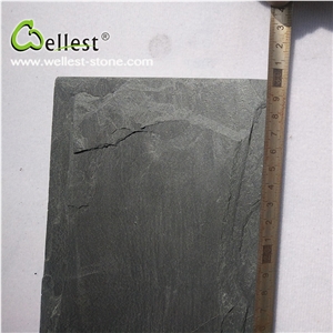 Hot Selling China Factory Natural Black Cheap Slate Mushroom Stone