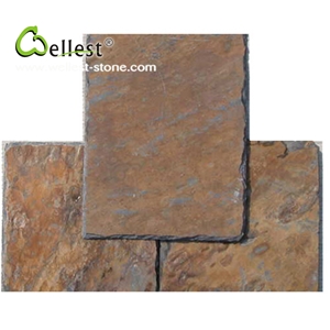 Natural Rusty Color Cheap Slate Roofing Tiles for Sale