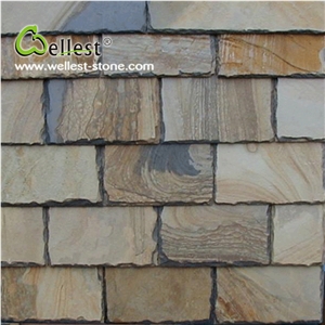 Natural Rusty Color Cheap Slate Roofing Tiles for Sale