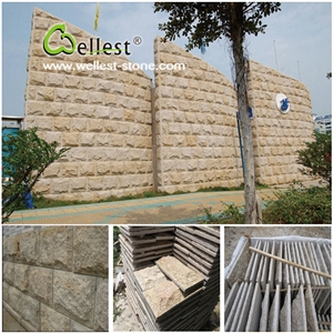 Sandstone Mushroom Stone,Yunnan Red Sandstone Building Stone,Landscaping Stone for Wall Cladding