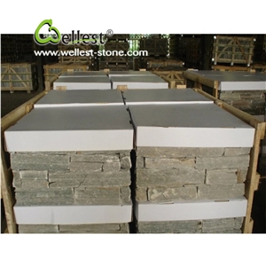 Sesame Yellow Slate Fieldstone,Sesame Yellow Slate Loose Strip Stone Veneer,Natural Slate Stacked Stone Veneer in Free Dimention