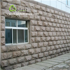 Split Face Slate Mushroom Stone, Slate Mushroom Wall Cladding, Mushroomed Stone