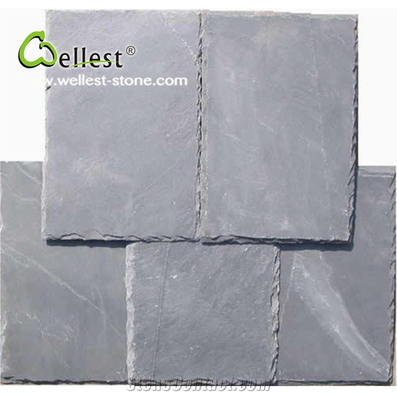 Wholesale Best Price Grey Color Hexagon Shape High Resistant Slate Roof Coating