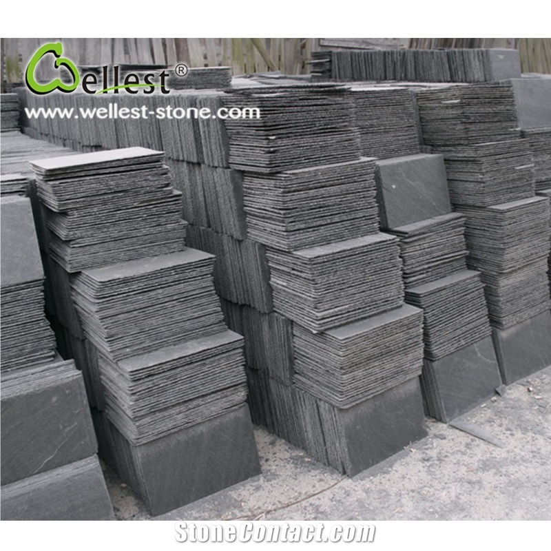 Wholesale Best Price Grey Color Hexagon Shape High Resistant Slate Roof Coating
