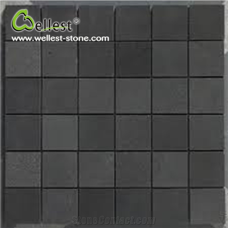 Wholesale New Design Natural Black Basalt Mosaic for Wall