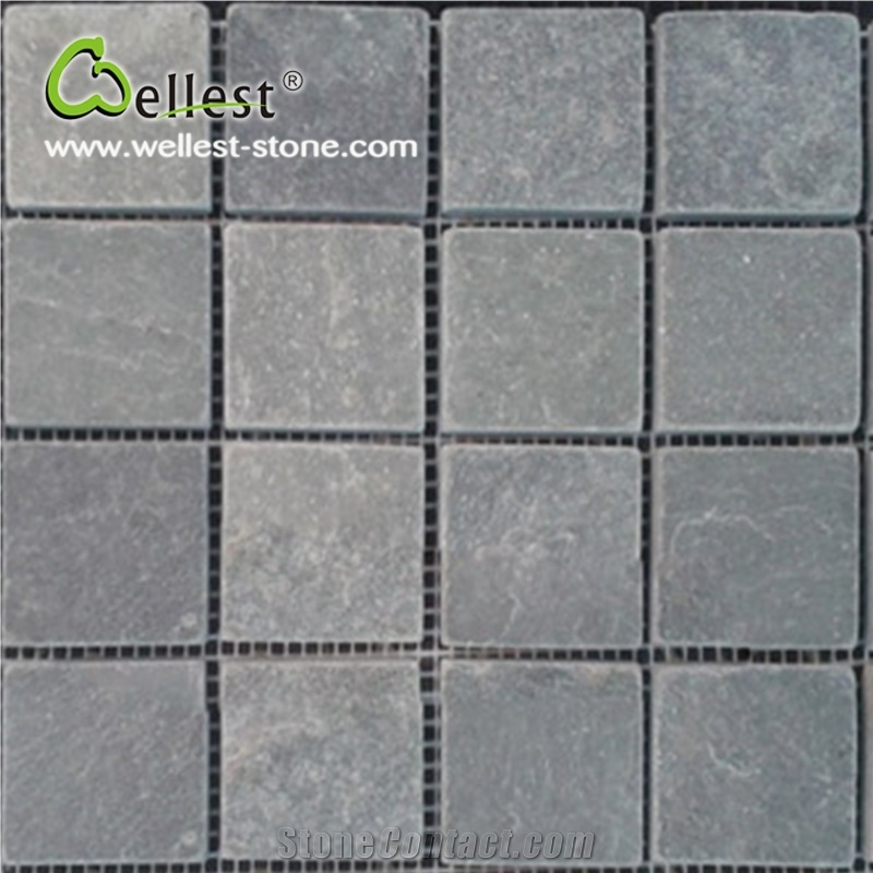 Wholesale New Design Natural Black Basalt Mosaic for Wall