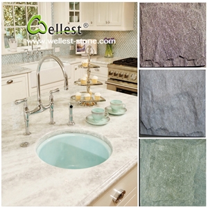 Yellow Wood Vein Slate Flagstone/China Yellow Slate Random Flagstone/Irregular Flagstone Landscape/ Wood Vein / Crazy Stone/ Landscaping Stones