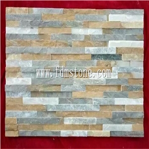 Green Slate Stack Stone,Wall Cladding Slate,Slate Cultured Stone,Ledge Stone
