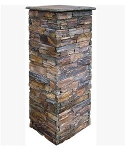 Veneer Stone Columns Wholesale Cultured Stone Gate Post Home Design