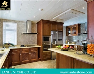 Artifical Polished Quartz Stone Surfaces Kitchen Countertop,Nonporous,Very Hard Surface Qualified for European Standards,Thickness 2/3cm with the Perfect Final Touch Of Various Edge Styles