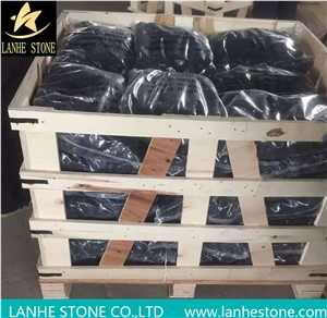 China Black Pebble,Black Aggregates,Flat Pebble,Black Gravel,Black River Stone,Polished Pebbles,Gravel
