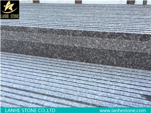China Pink G664 Granite Stairs & Steps,Block Step,Cheap Anti-Slip G664 Granite Stairs & Steps,Stair Treads