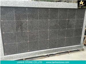 China Shanxi Black Granite Columbariums Design, G603 Cemetery Mausoleum Crypts Design,Cremation Columbarium