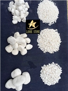 China White Pebble Stone