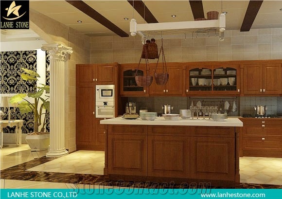 Competitive Quartz Kitchen Top,Easy-To-Clean and Resistant to Stains,Heat and Scratches with Various Finishing Edge Profiles,Standard Sizes 3000*1400mm and 3200*1600mm