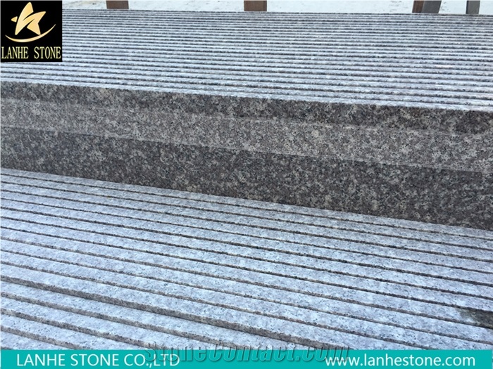 G439 Granite Steps,China Grey,Red Granite for Stairs