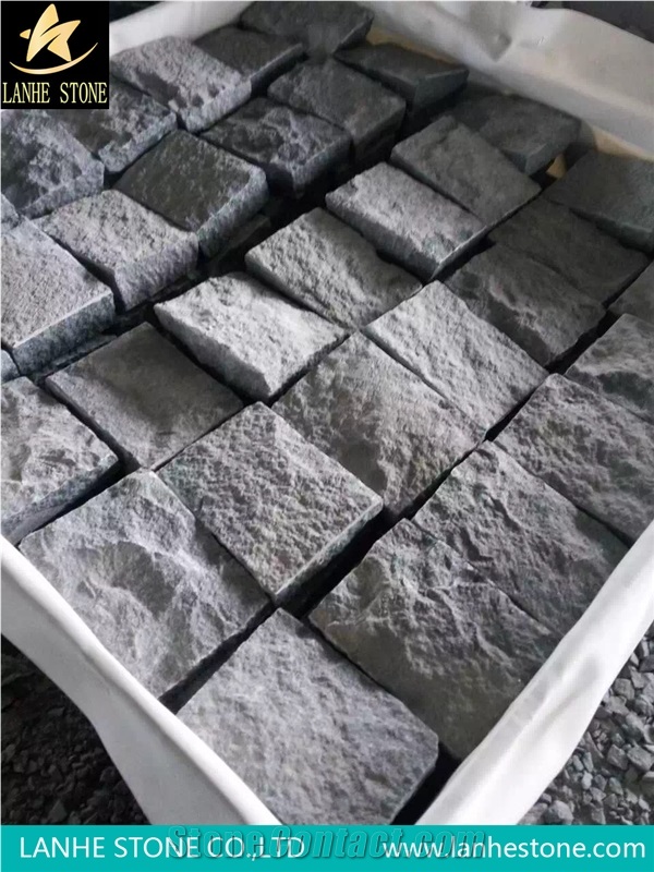 G654 Cobble Pavers Granite,Granite Paving