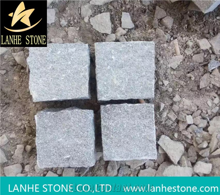 G654/G603/G684 Granite Cobble Stones,Black Granite Cube Stone,Pavers