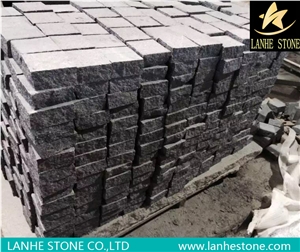 G654/G603/G684 Granite Cobble Stones,Black Granite Cube Stone,Pavers
