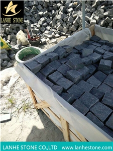 G654/G603/G684 Granite Cobble Stones,Black Granite Cube Stone,Pavers