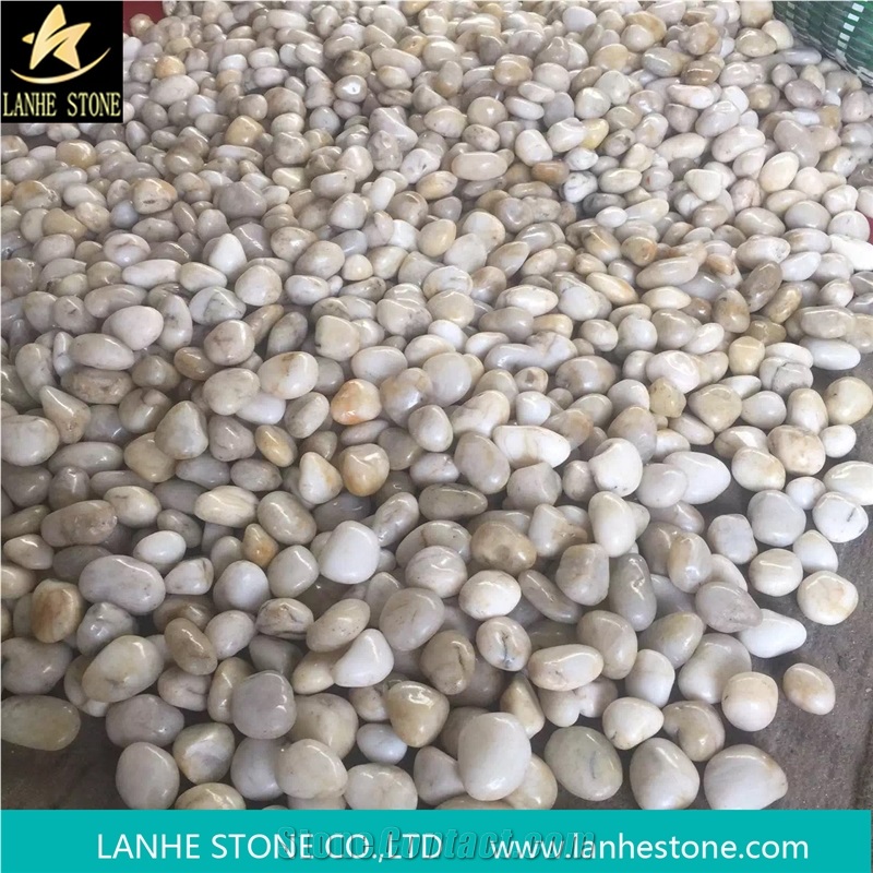 White Pebble,White Aggregates,Flat Pebble,White Gravel,White River Stone,White Polished Pebbles,Gravel,White Color Pebble Stone
