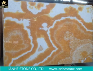 Yellow Onyx Tiles & Slabs, China Yellow Onyx,Golden Cloud Onyx Tiles & Slabs,Beautiful Yellow Onyx