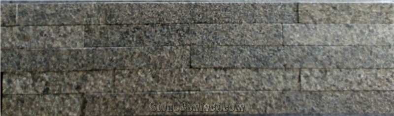 Black Granite Wall Cladding, Split Face Cultured Stone