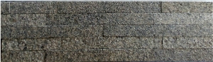 Black Granite Wall Cladding, Split Face Cultured Stone