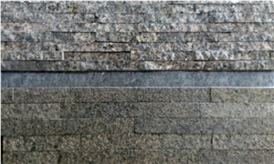 Black Granite Wall Cladding, Split Face Cultured Stone