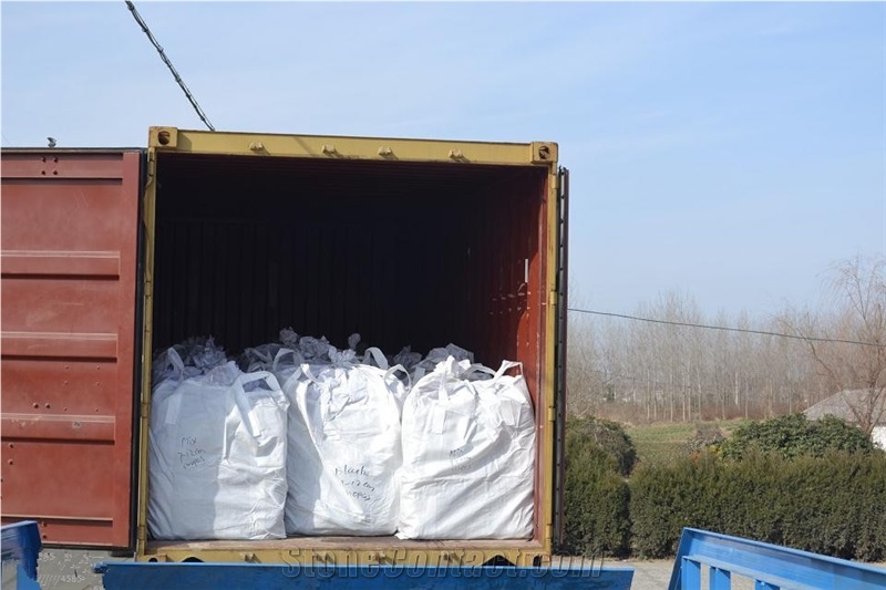 Fargo Snow White Marble Tumbled Pebbles, China White Gravels, White Tumbled Aggregates, Tumbled Round White Pebble Stone Driveways