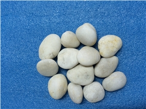 Fargo White River Pebbles, China Washed White Pebble Stone, White River Stone, White Gravels, White Aggregates
