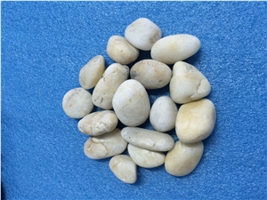 Fargo White River Pebbles, China Washed White Pebble Stone, White River Stone, White Gravels, White Aggregates