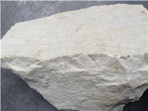Fargo White Sandstone Mushroomed Corner Stone, White Wall Cladding Corner Stone, White Sandstone Natural Split Mushroom Stone
